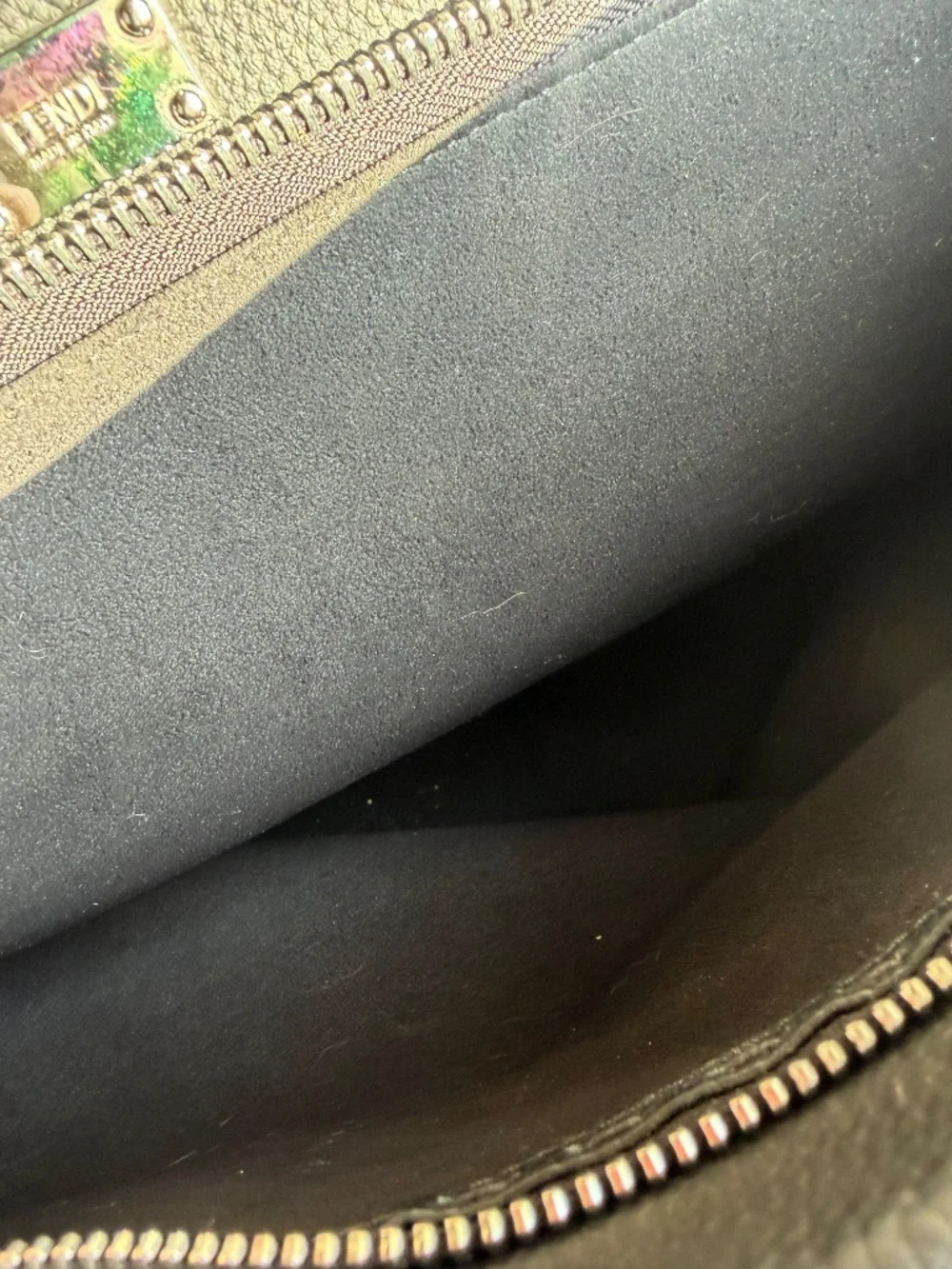 Fendi Selleria Monster Eyes Large Peekaboo Bag